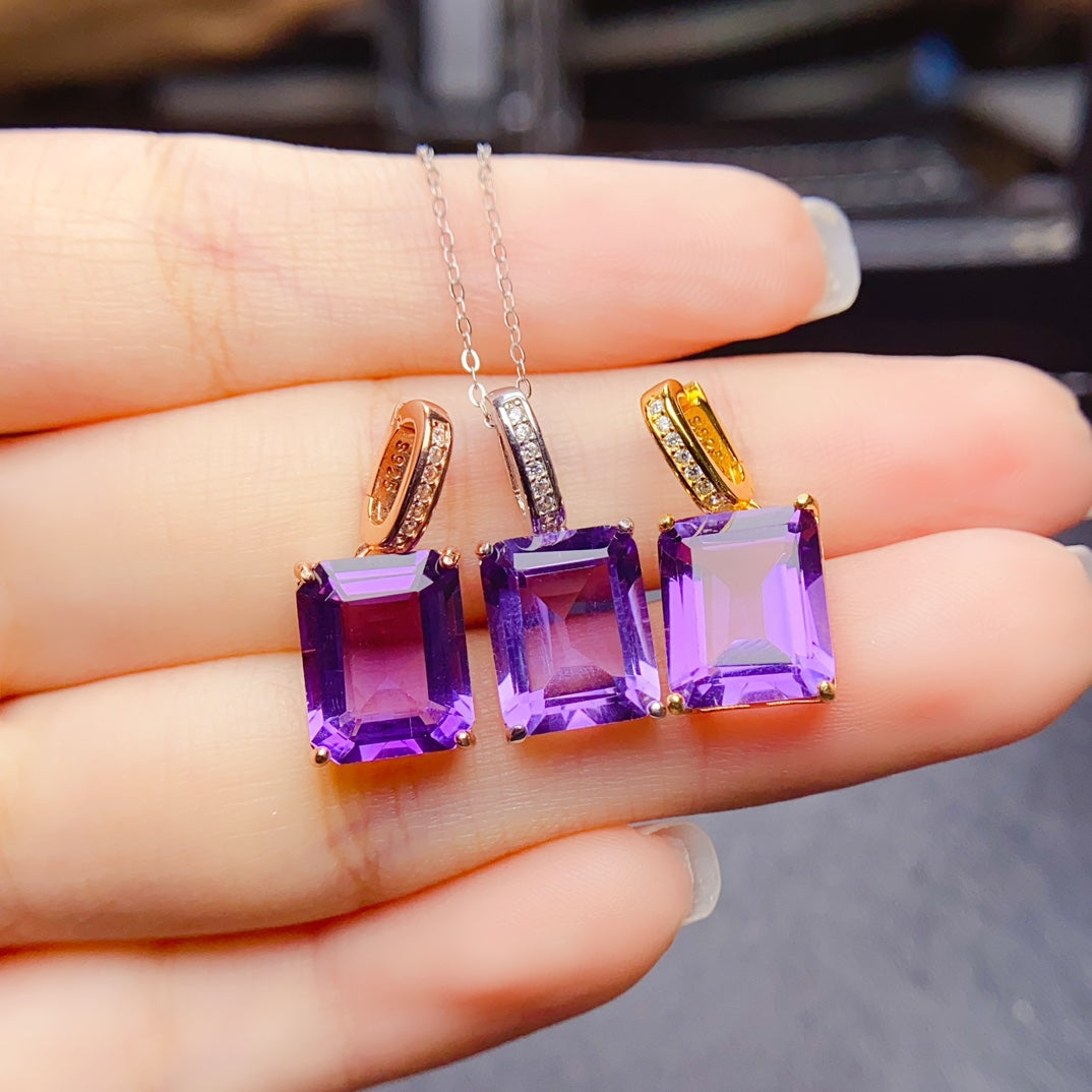 Natural Amethyst Pendant
