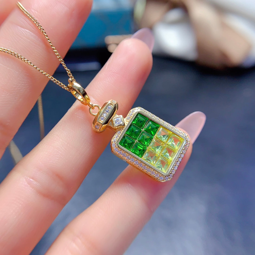 Gemstone, Olivine, Pendant