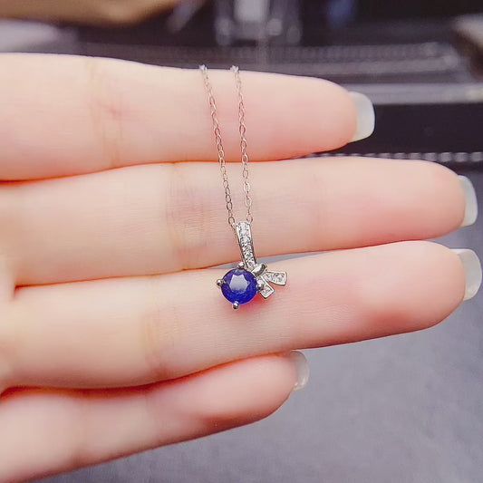 Natural Sapphire Pendant