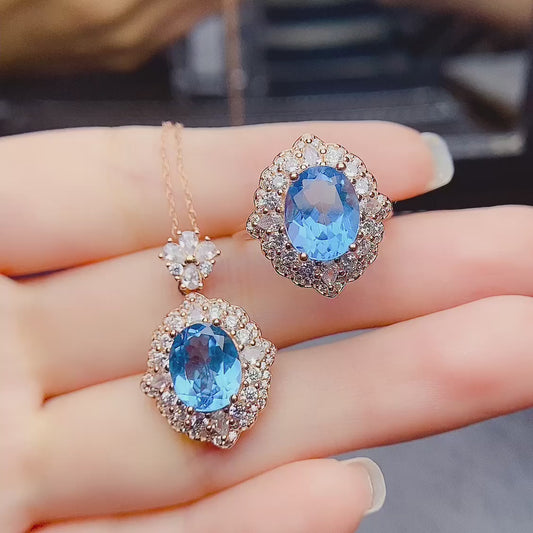 Natural Topaz Set