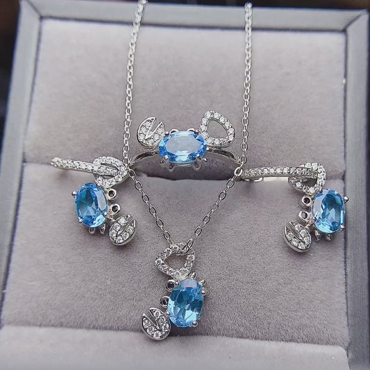 Natural Topaz Set