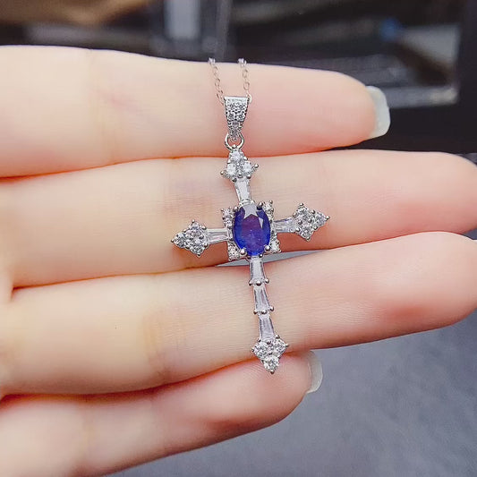 Natural Sapphire Pendant