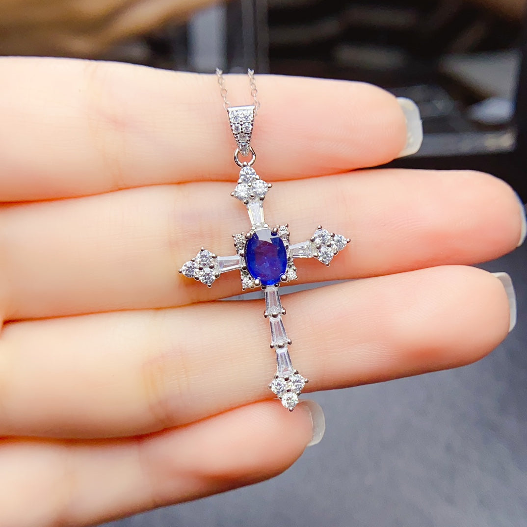 Natural Sapphire Pendant