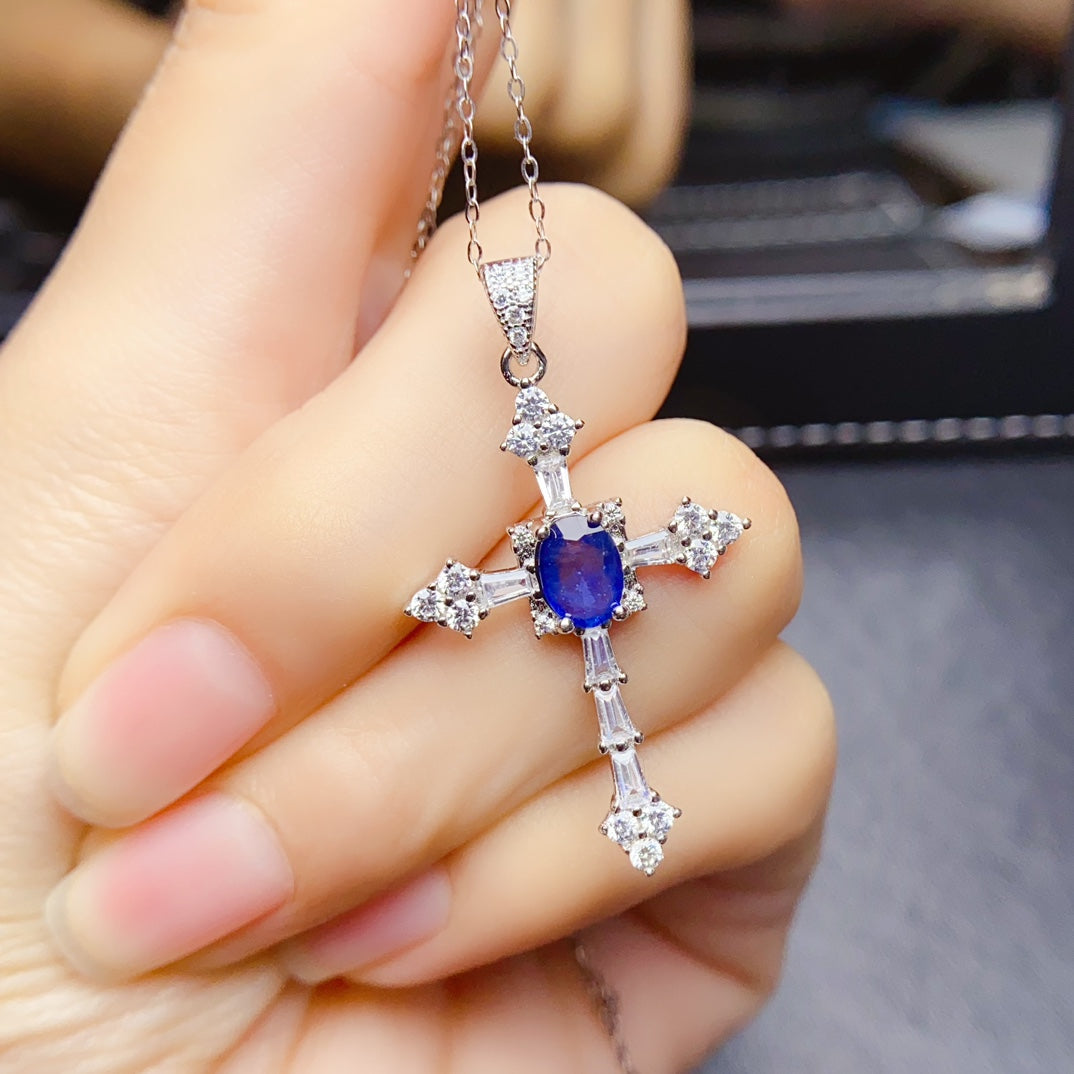Natural Sapphire Pendant