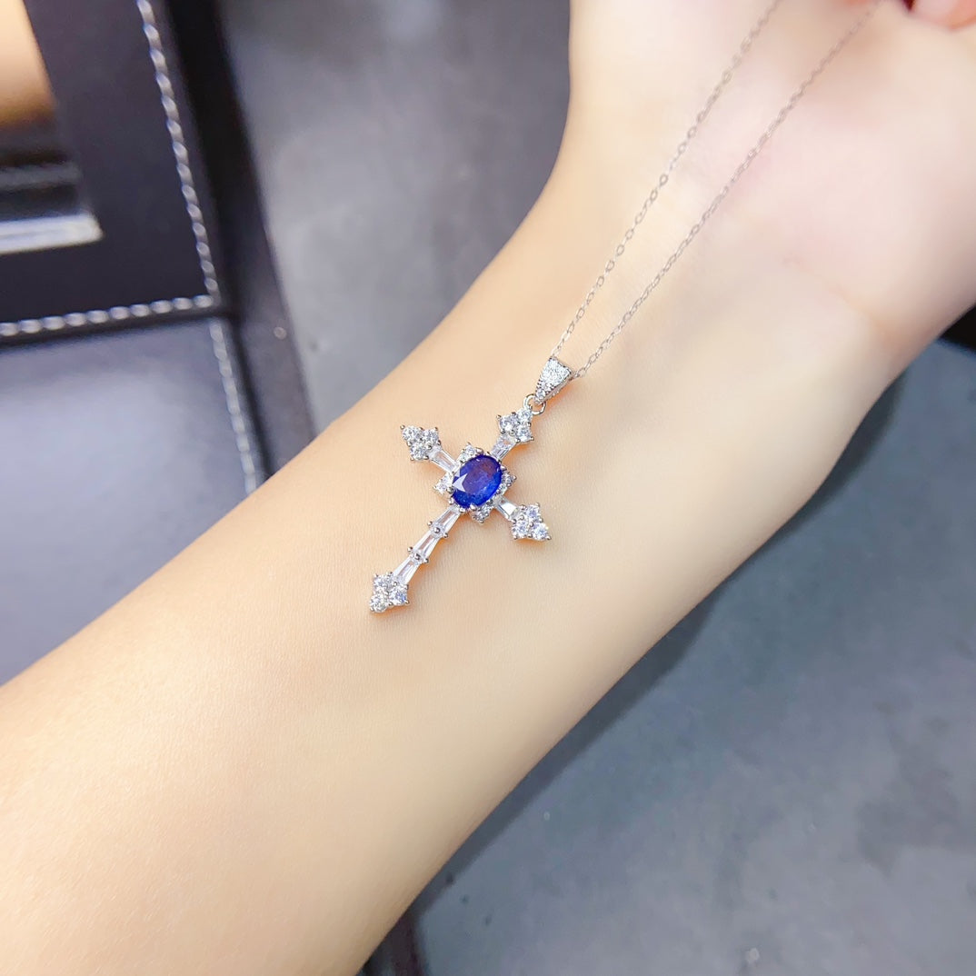 Natural Sapphire Pendant