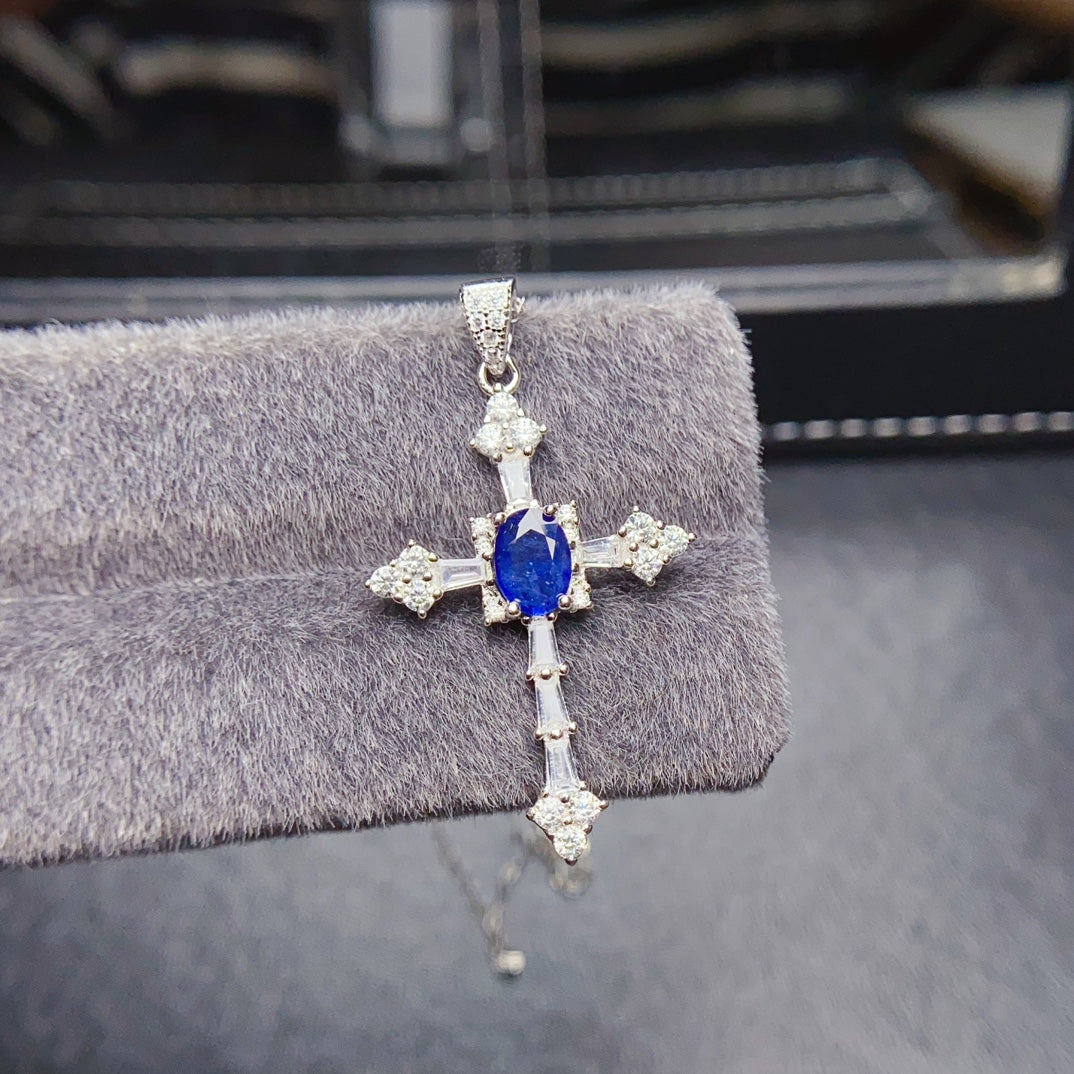 Natural Sapphire Pendant
