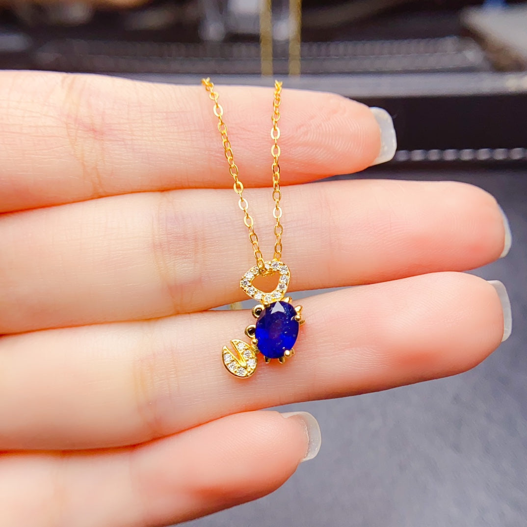 Natural Sapphire Pendant