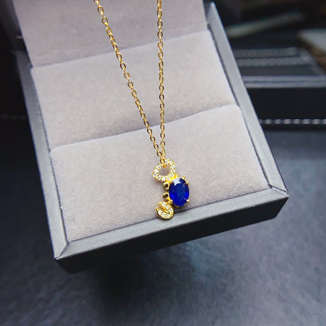 Natural Sapphire Pendant