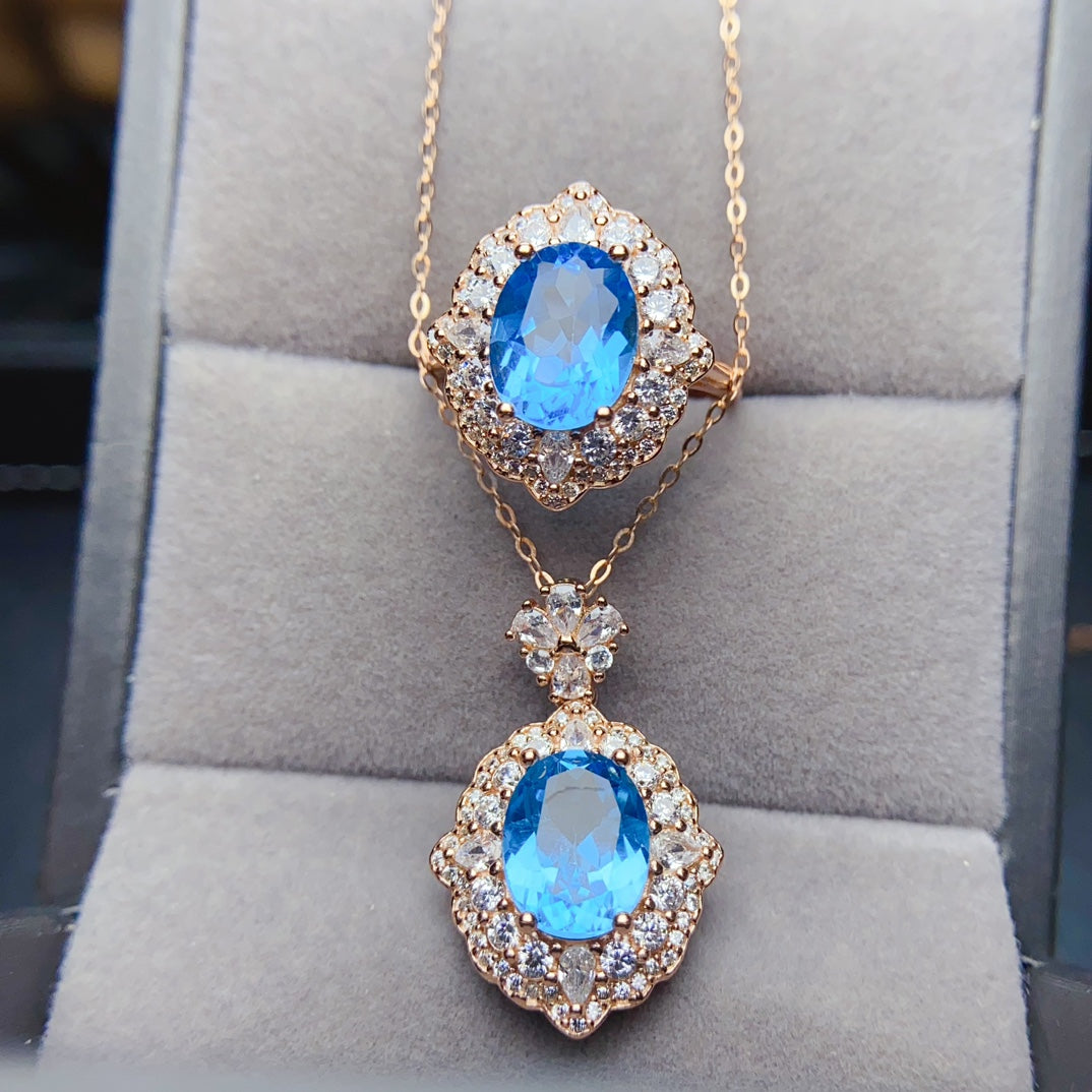 Natural Topaz Set