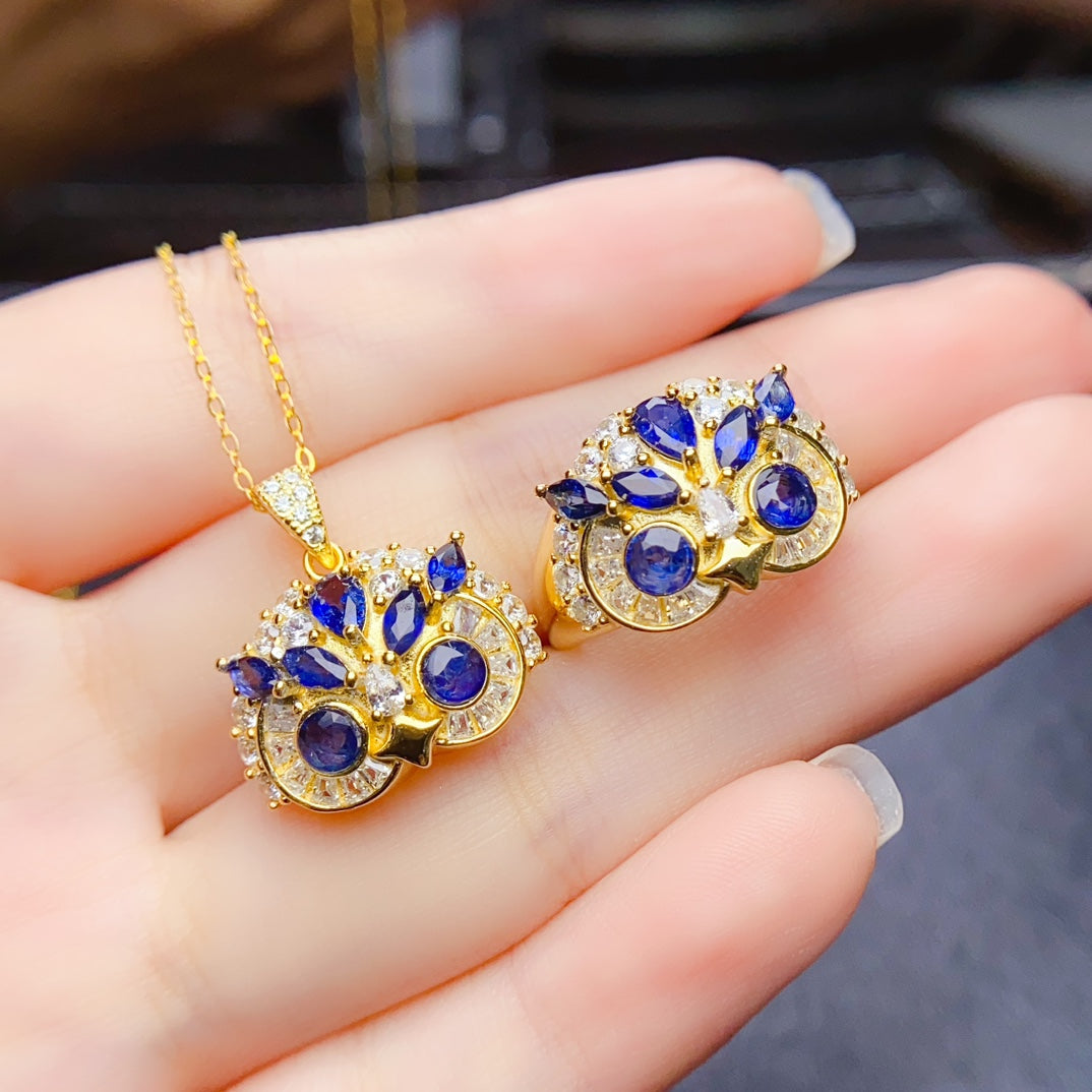 Natural Sapphire Set