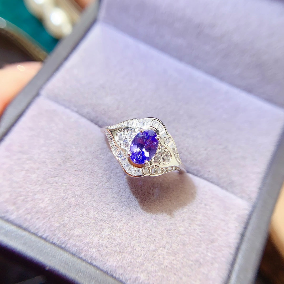 Natural Tanzanite Ring