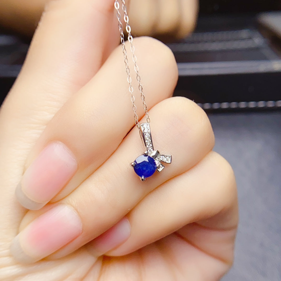 Natural Sapphire Pendant