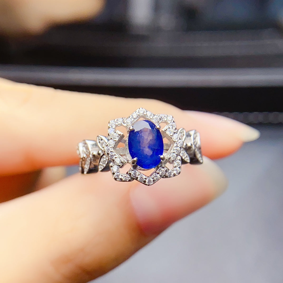 New sapphire ring