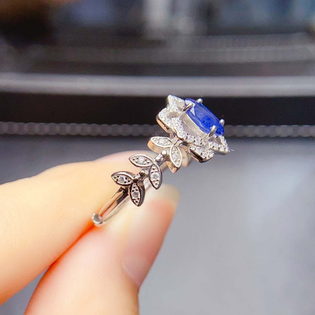 New sapphire ring
