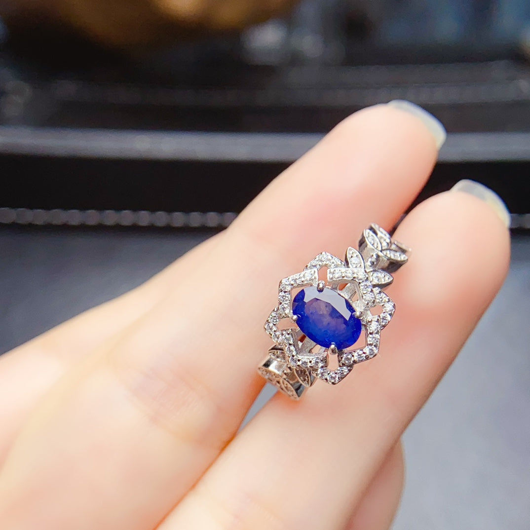 New sapphire ring