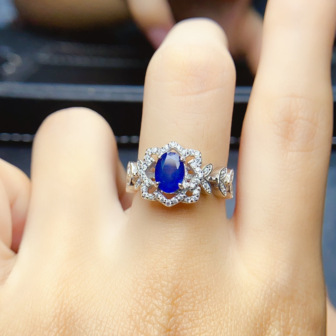 New sapphire ring