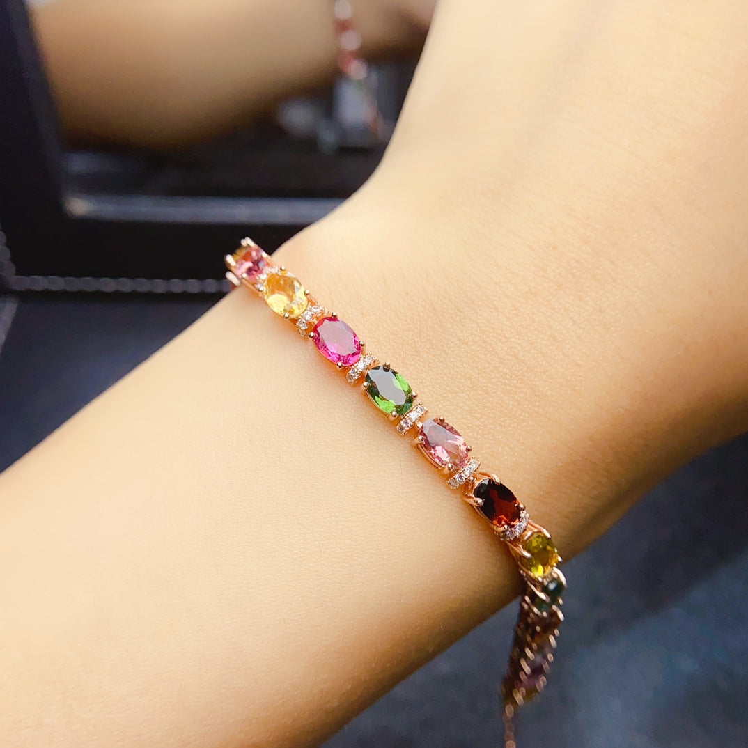 New tourmaline bracelet