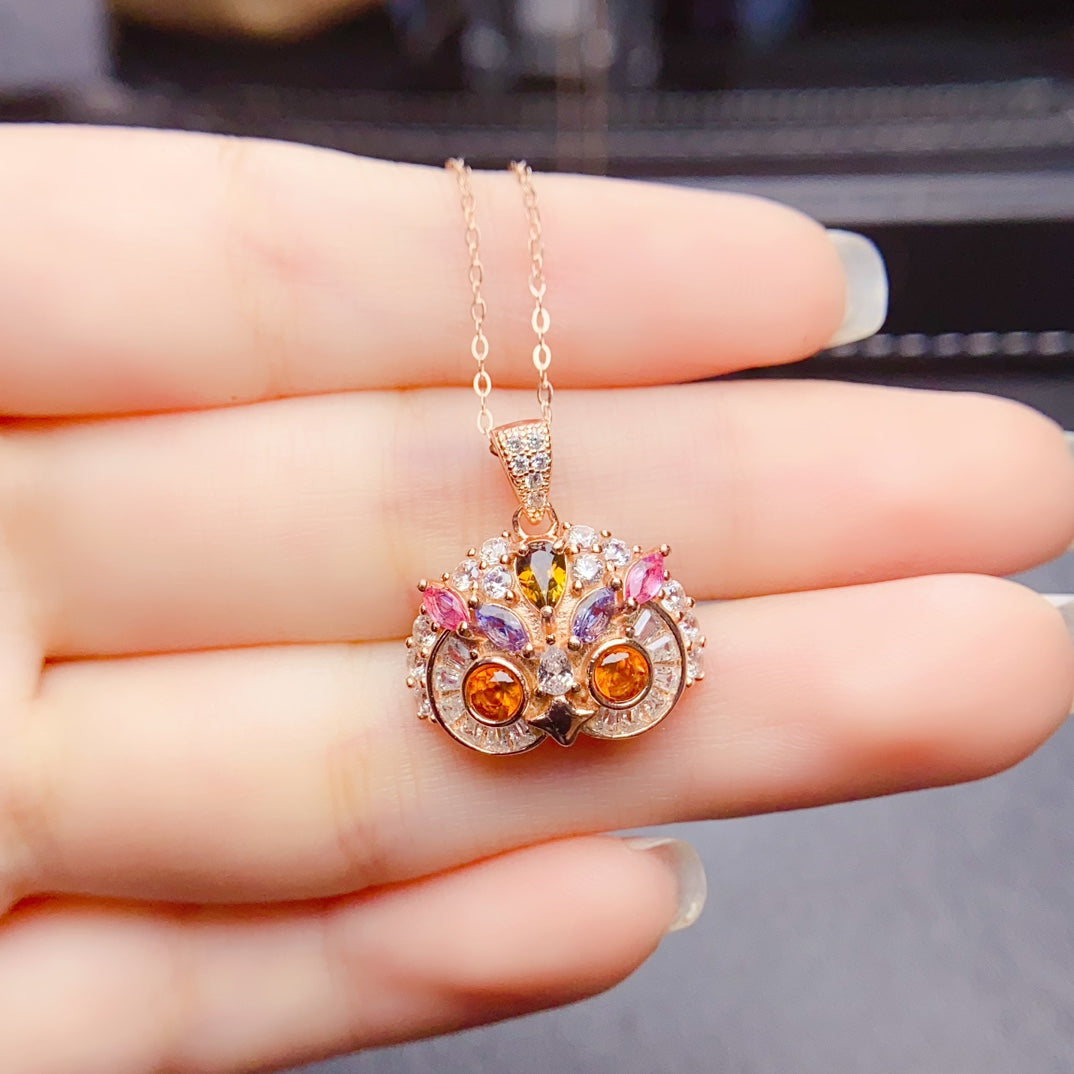 Natural Fanta Garnet Pendant