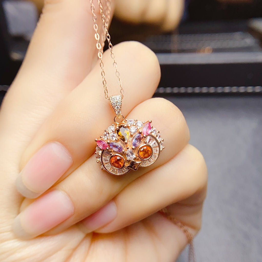 Natural Fanta Garnet Pendant