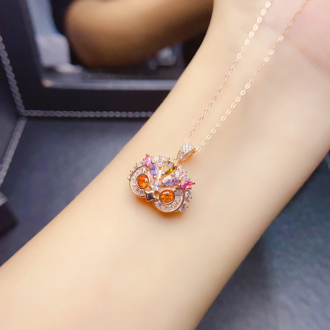 Natural Fanta Garnet Pendant