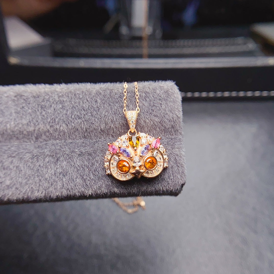 Natural Fanta Garnet Pendant