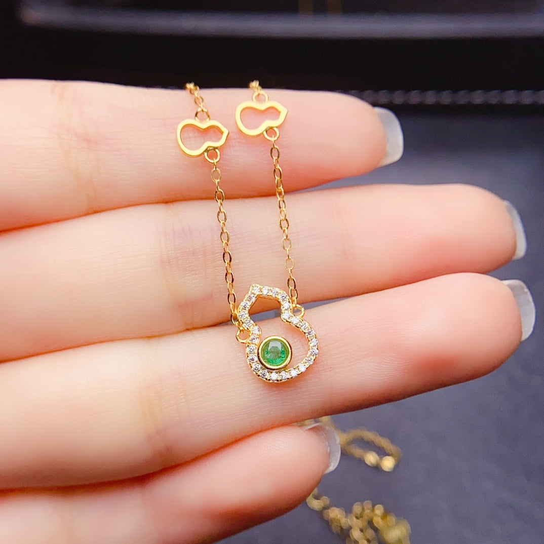 The natural emerald necklace has arrived,