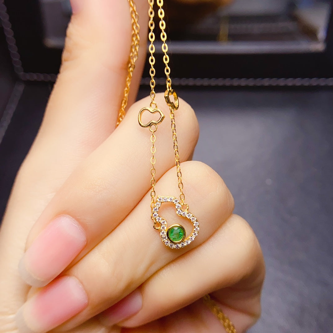 The natural emerald necklace has arrived,