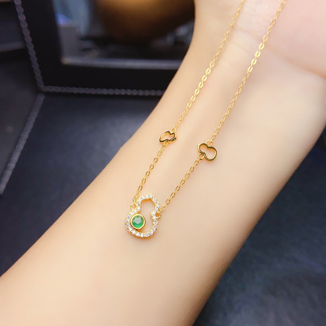 The natural emerald necklace has arrived,