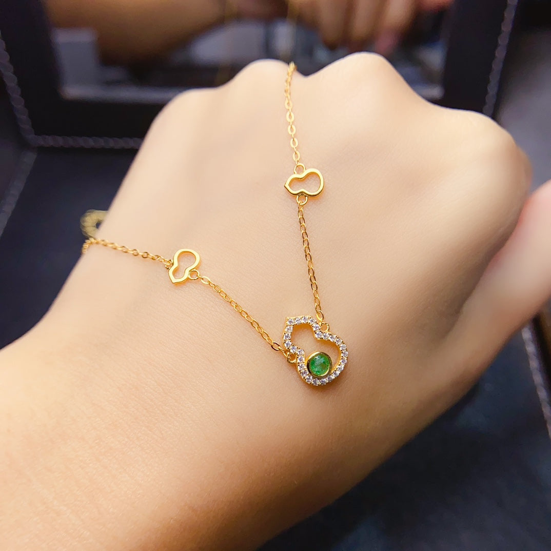 The natural emerald necklace has arrived,