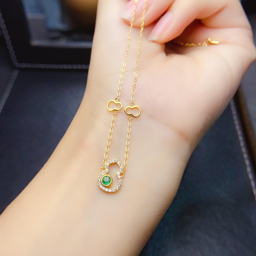 The natural emerald necklace has arrived,