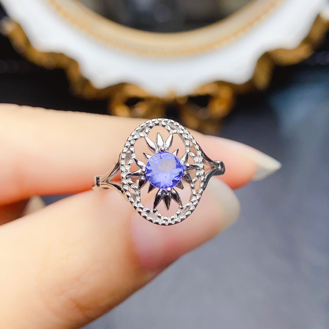 Natural Tanzanite ring