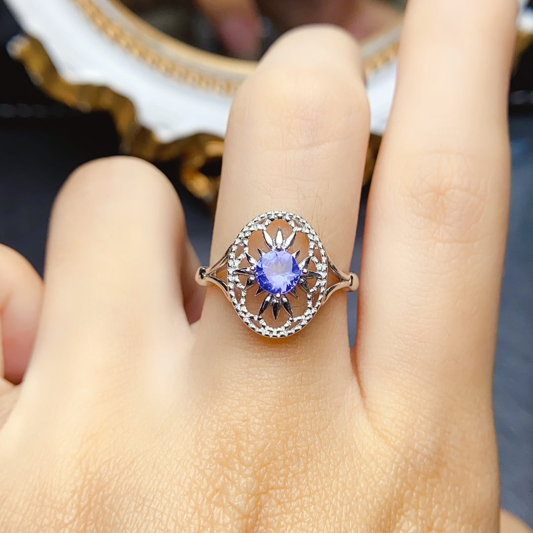 Natural Tanzanite ring