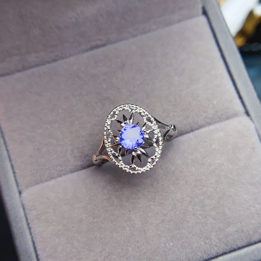 Natural Tanzanite ring