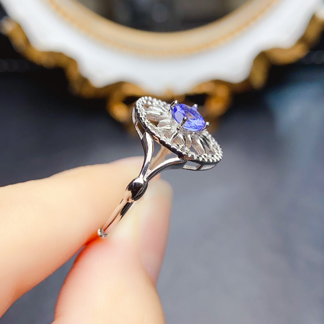 Natural Tanzanite ring